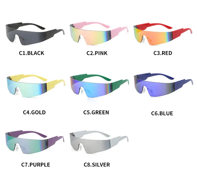Purple Gradient Sunglasses with Real Film Coating — feature 6