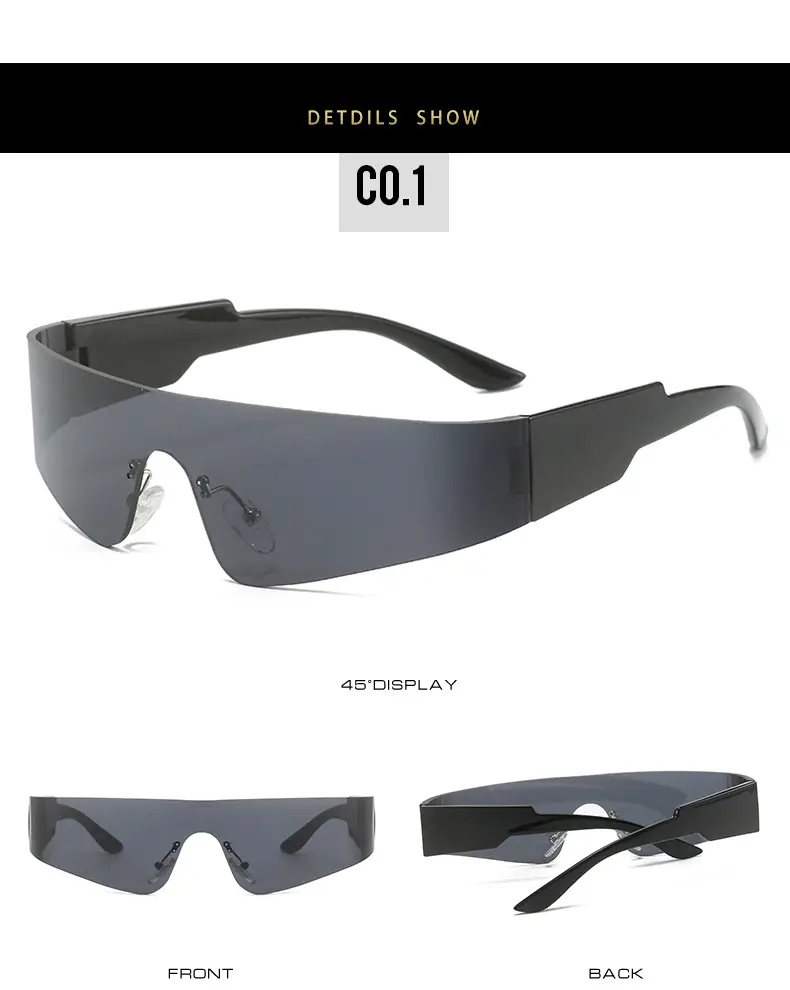 Purple Gradient Sunglasses with Real Film Coating — feature 7