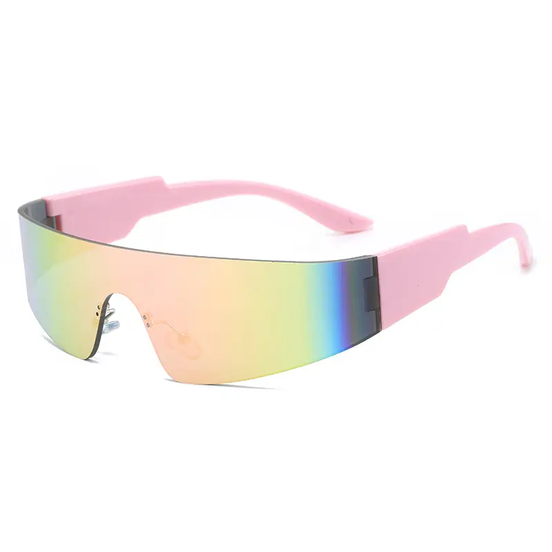 Purple Gradient Sunglasses with Real Film Coating - Image 2