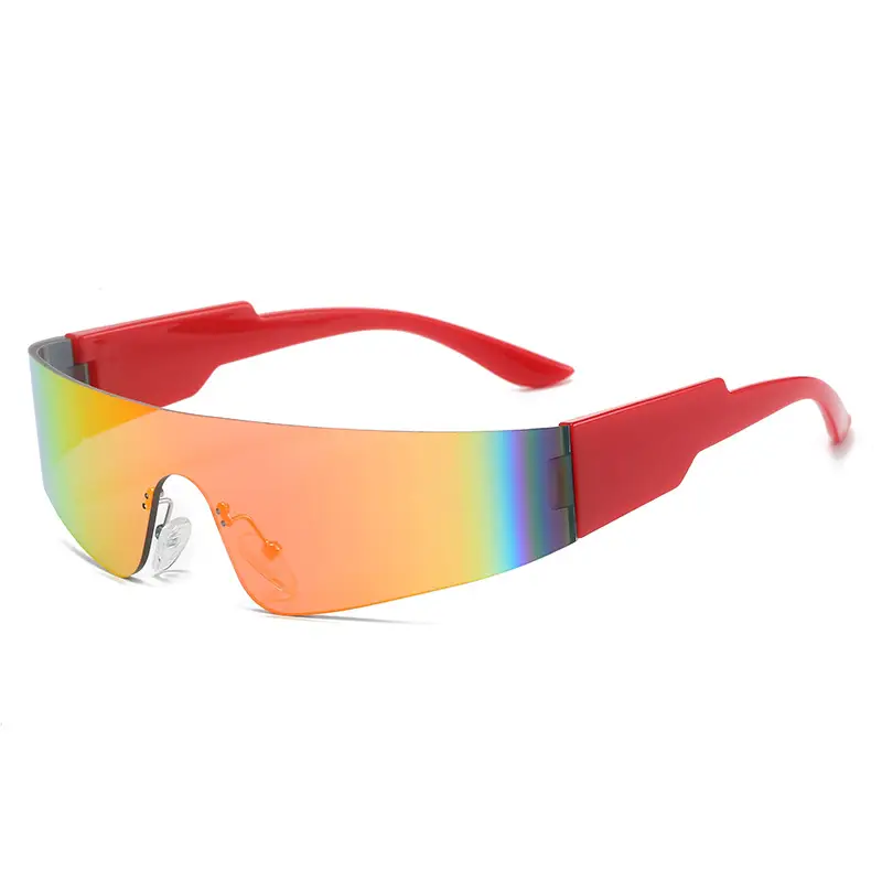Purple Gradient Sunglasses with Real Film Coating - Image 3