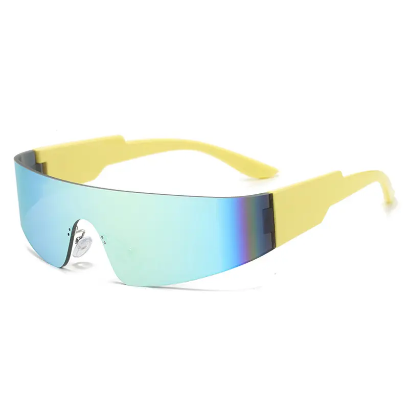 Purple Gradient Sunglasses with Real Film Coating - Image 4