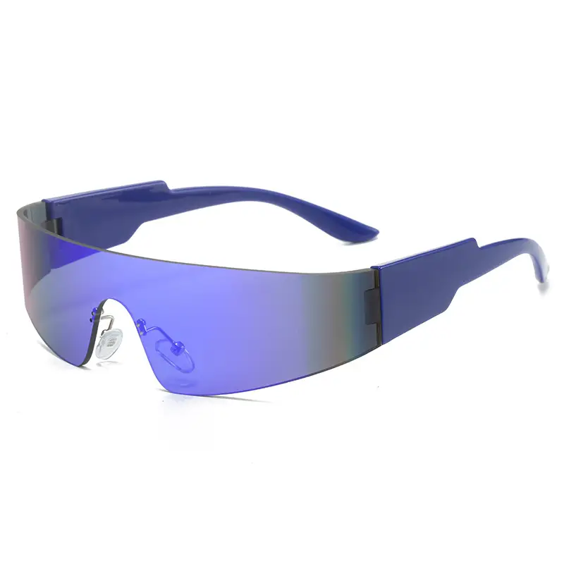 Purple Gradient Sunglasses with Real Film Coating - Image 6