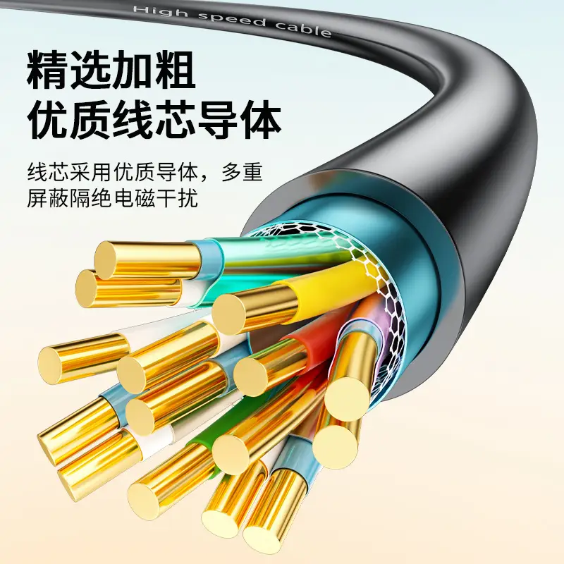 Jinghua 4K HDMI Cable 19+1 Set-Top Box Projector