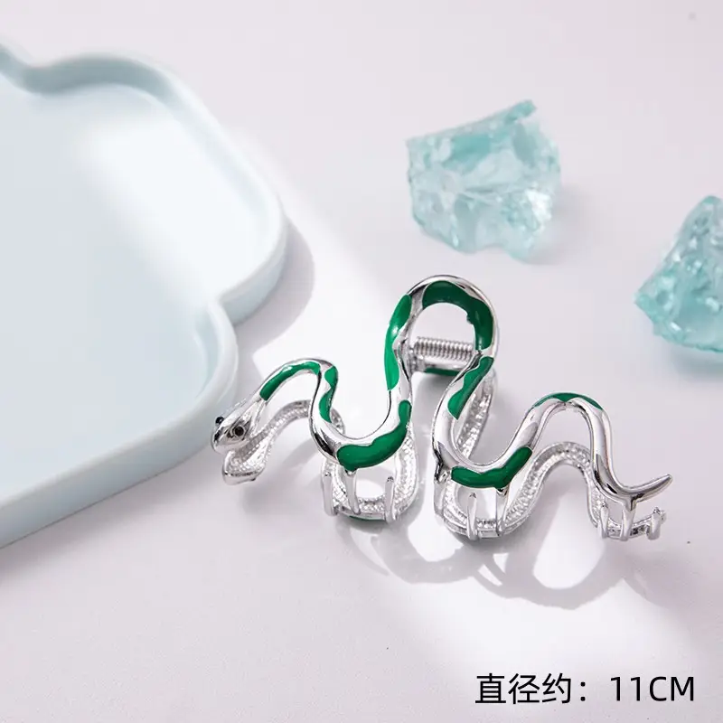 European Snake Grip Clip Female Summer Hairpin — feature 19