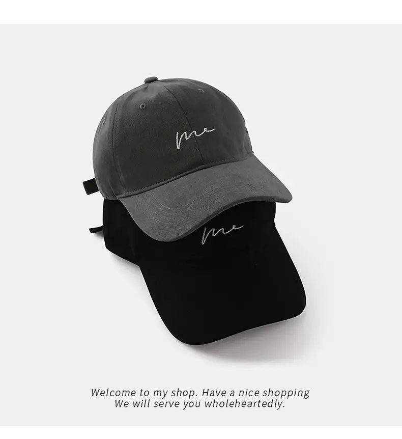 Men Women Retro Embroidered Baseball Cap Brown — feature 3