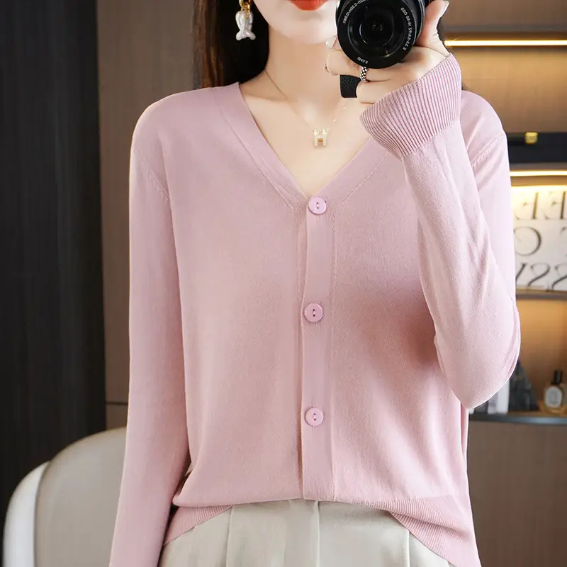 Women's Ice Silk Sunscreen Cardigan Coat Summer Small - Image 13