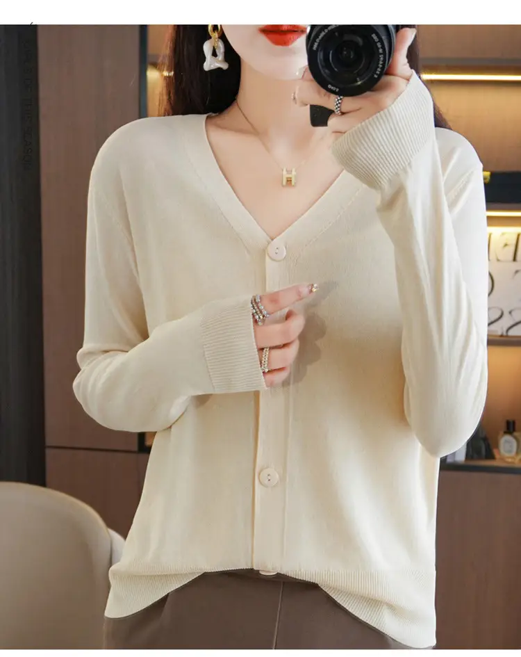 Women's Ice Silk Sunscreen Cardigan Coat Summer Small — feature 12