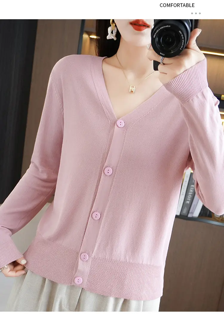 Women's Ice Silk Sunscreen Cardigan Coat Summer Small — feature 14