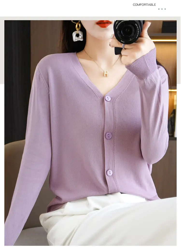 Women's Ice Silk Sunscreen Cardigan Coat Summer Small — feature 17
