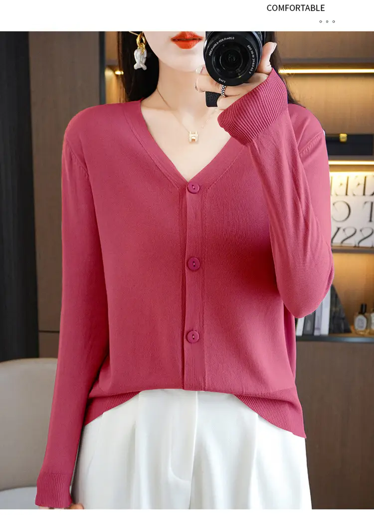 Women's Ice Silk Sunscreen Cardigan Coat Summer Small — feature 20