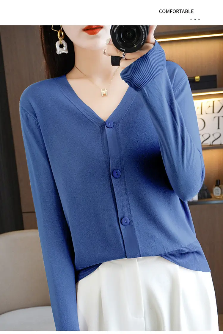 Women's Ice Silk Sunscreen Cardigan Coat Summer Small — feature 25