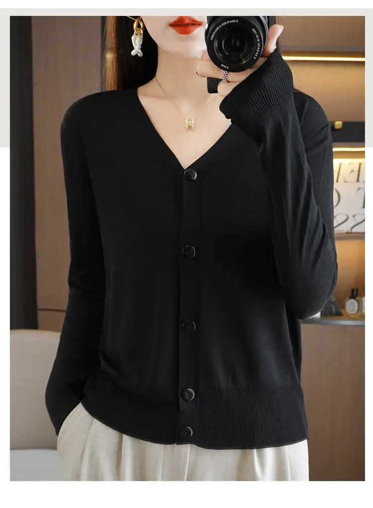 Women's Ice Silk Sunscreen Cardigan Coat Summer Small — feature 28