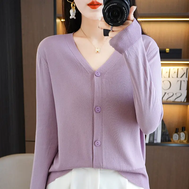 Women's Ice Silk Sunscreen Cardigan Coat Summer Small - Image 4