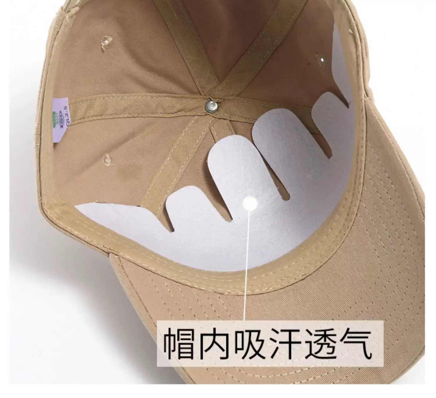 Women's Korean Style Duck Tongue Hat with Big Head & Embroidered Cap — feature 6