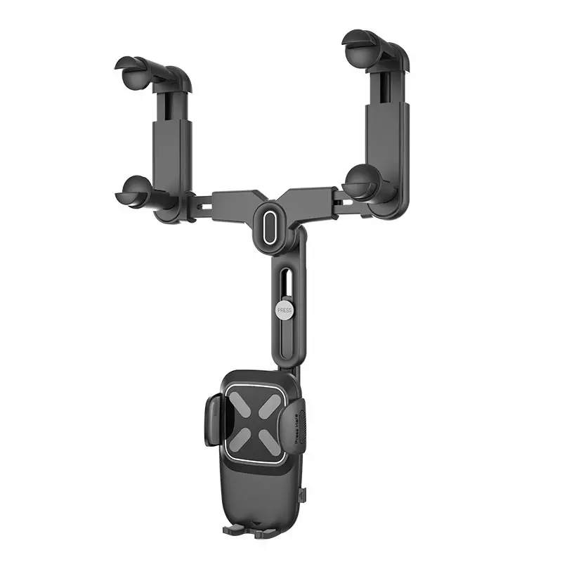 Retractable Car Rearview Mirror Bracket for Navigation & Phone - Image 7