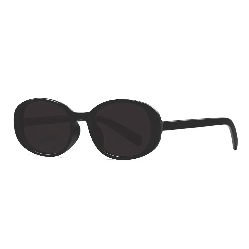 New Teal Oval Sunglasses for Women UV Protection
