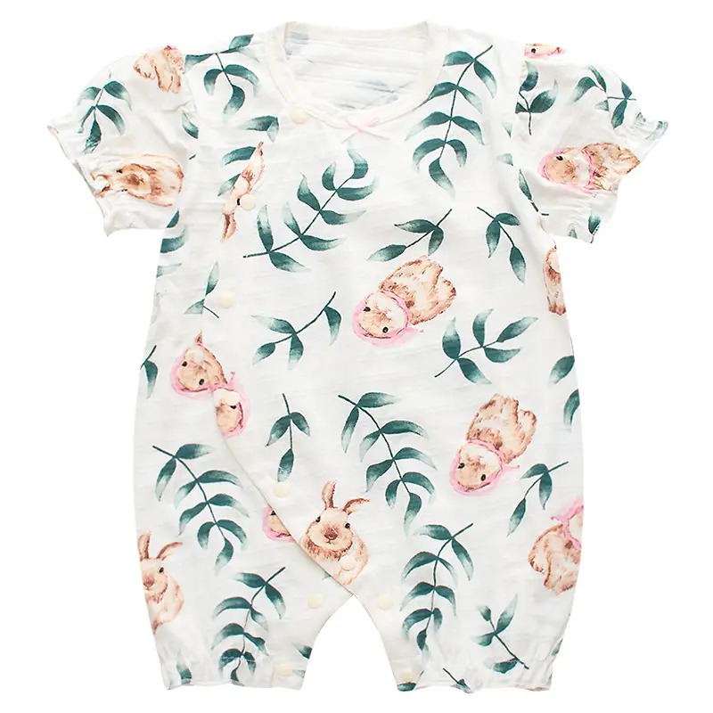 Baby Cloak Bunny Short Climbing Suit Pure Cotton Nordic Style - Image 6