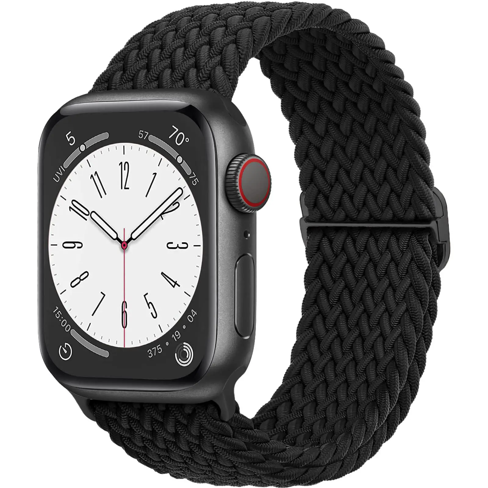 Apple Watch S11/Ultra with Adjustable Woven Strap — feature 4