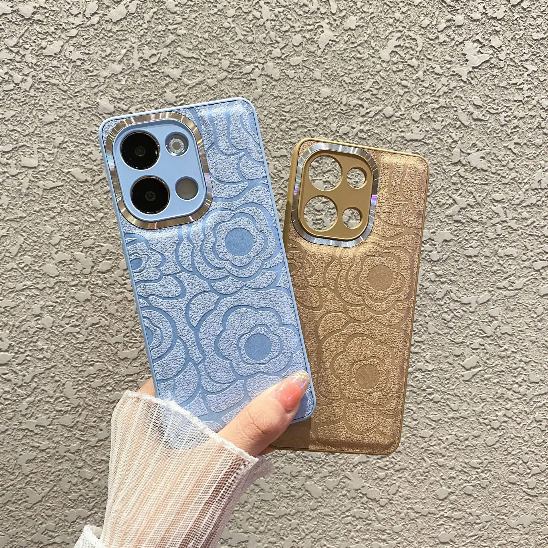 Camellia Flower Protective Phone Case for OPPO Reno13 Pro