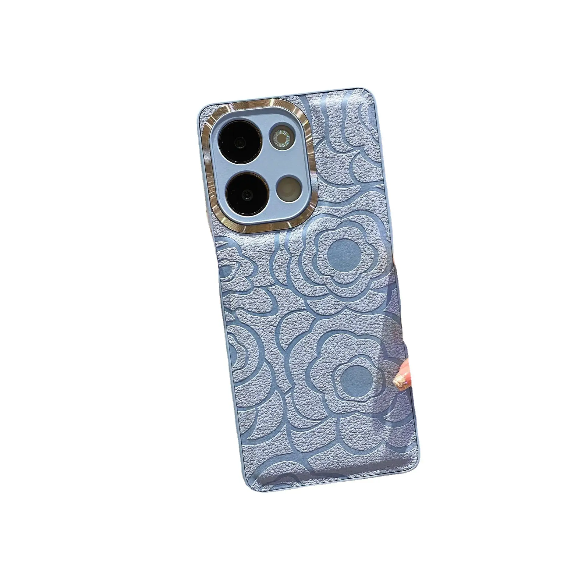Camellia Flower Protective Phone Case for OPPO Reno13 Pro