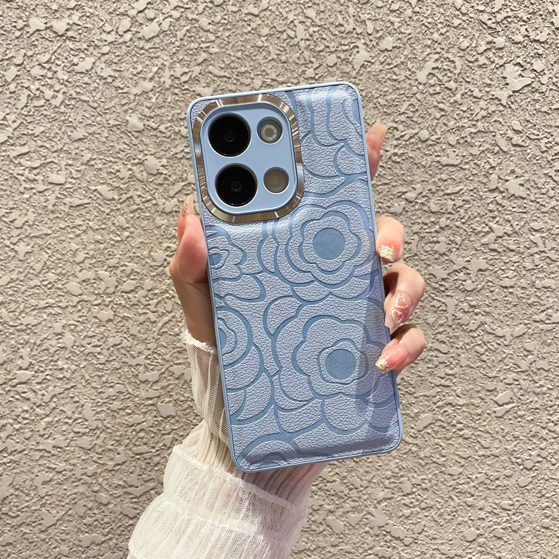 Camellia Flower Protective Phone Case for OPPO Reno13 Pro