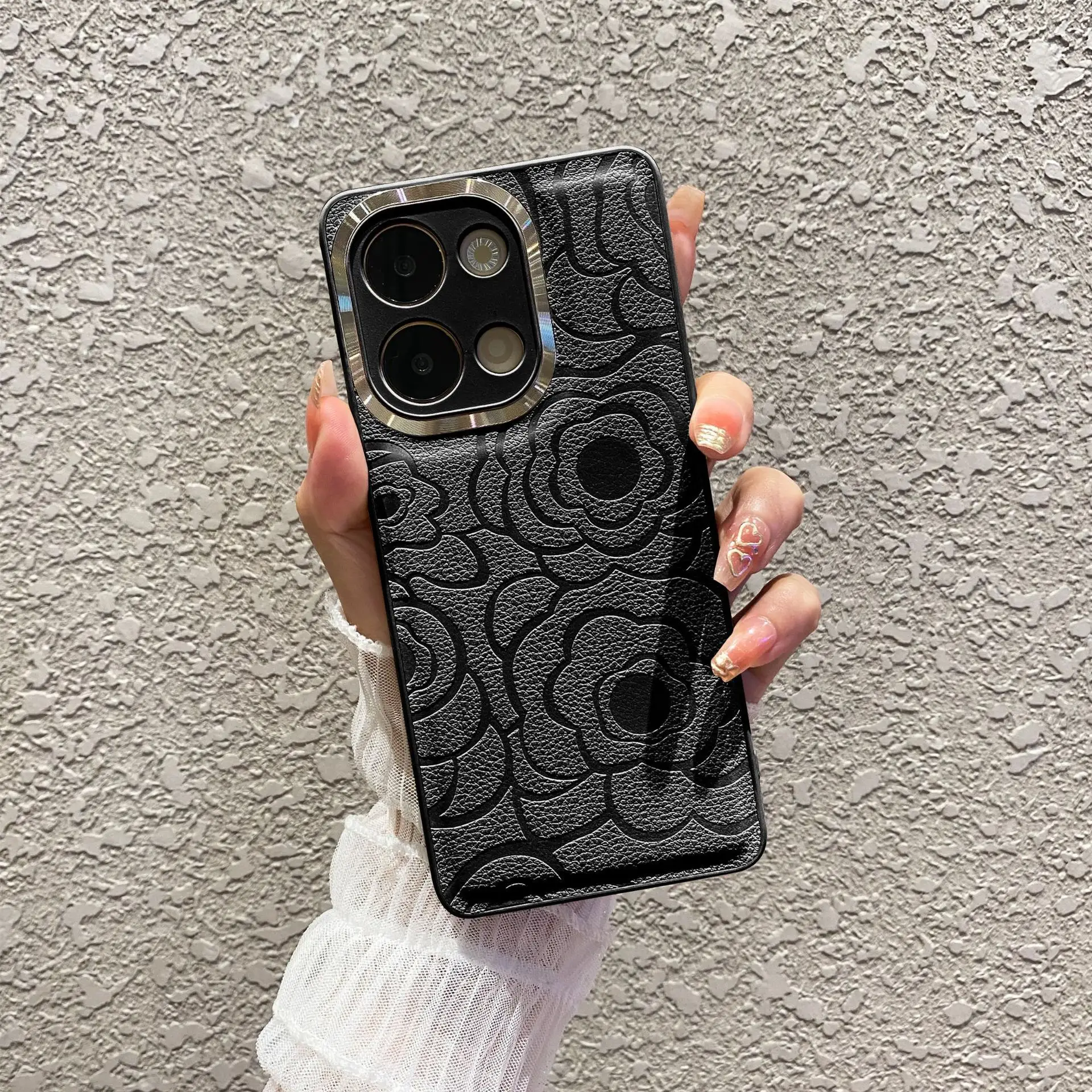 Camellia Flower Protective Phone Case for OPPO Reno13 Pro