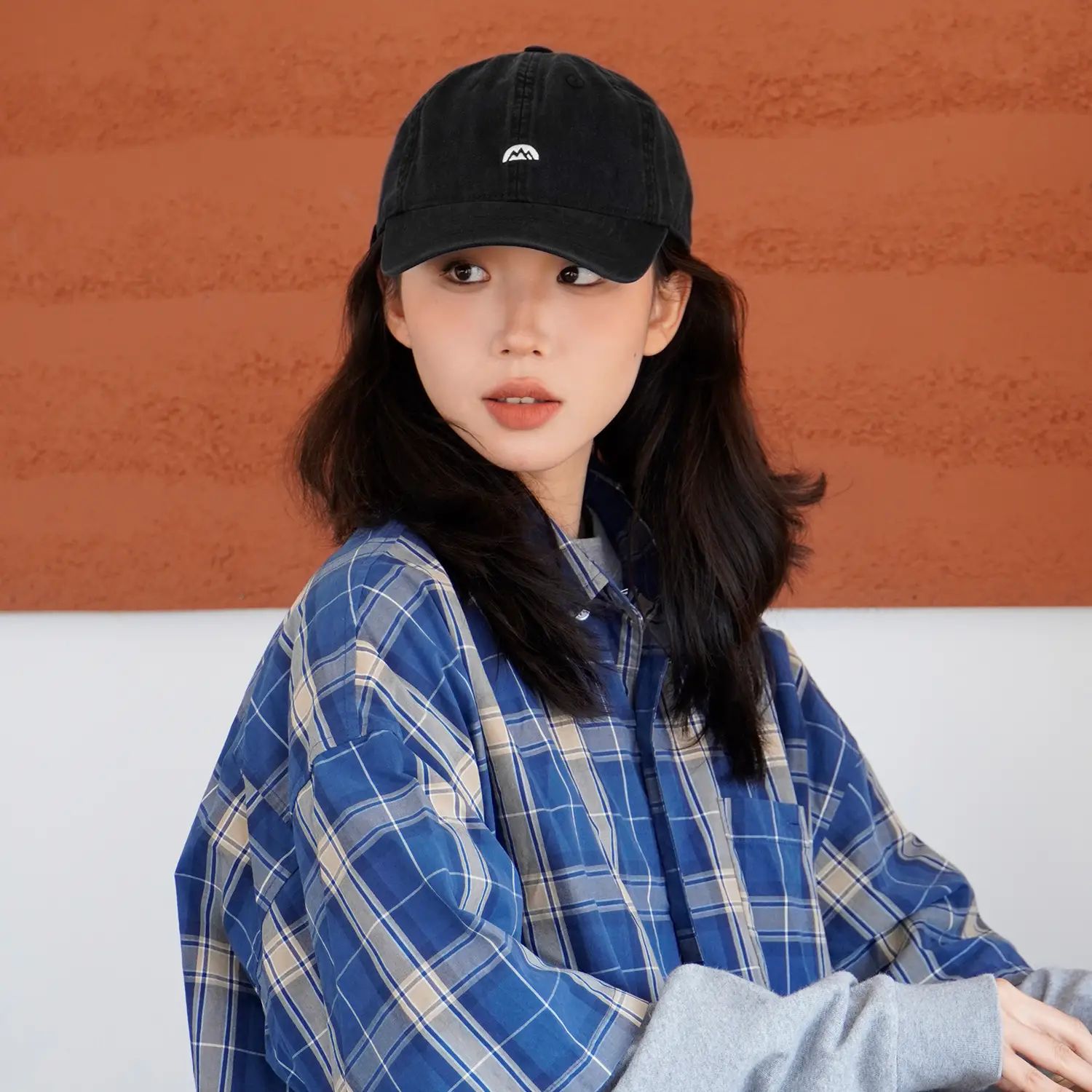 Black Japanese Original Baseball Cap for Men Women Summer Sunshade - Image 7