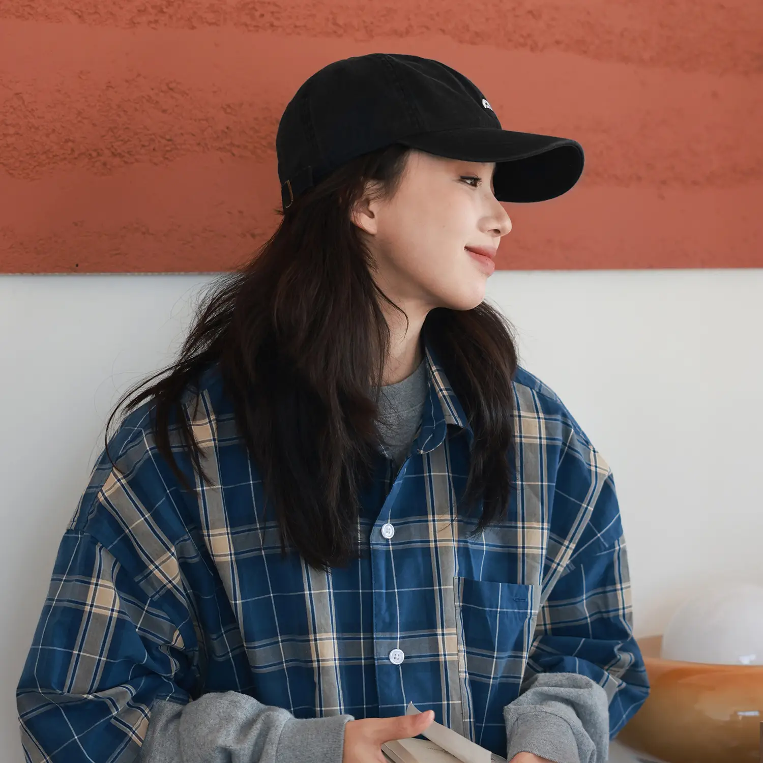 Black Japanese Original Baseball Cap for Men Women Summer Sunshade - Image 8
