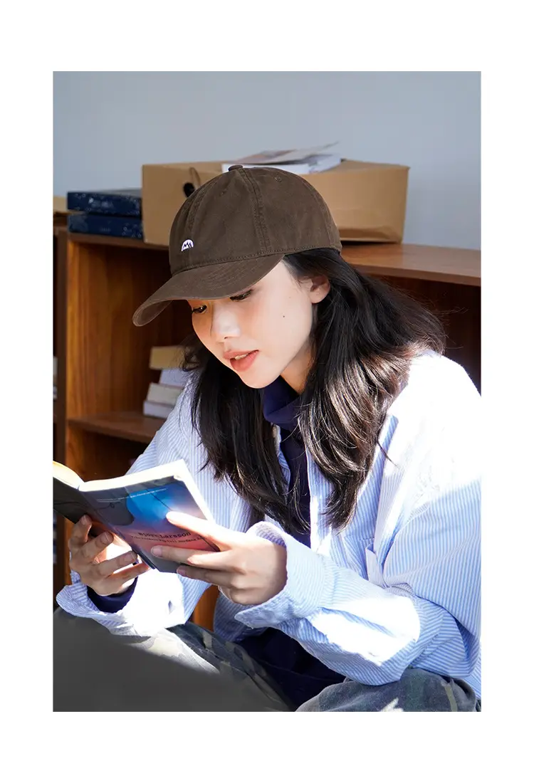 Black Japanese Original Baseball Cap for Men Women Summer Sunshade — feature 2