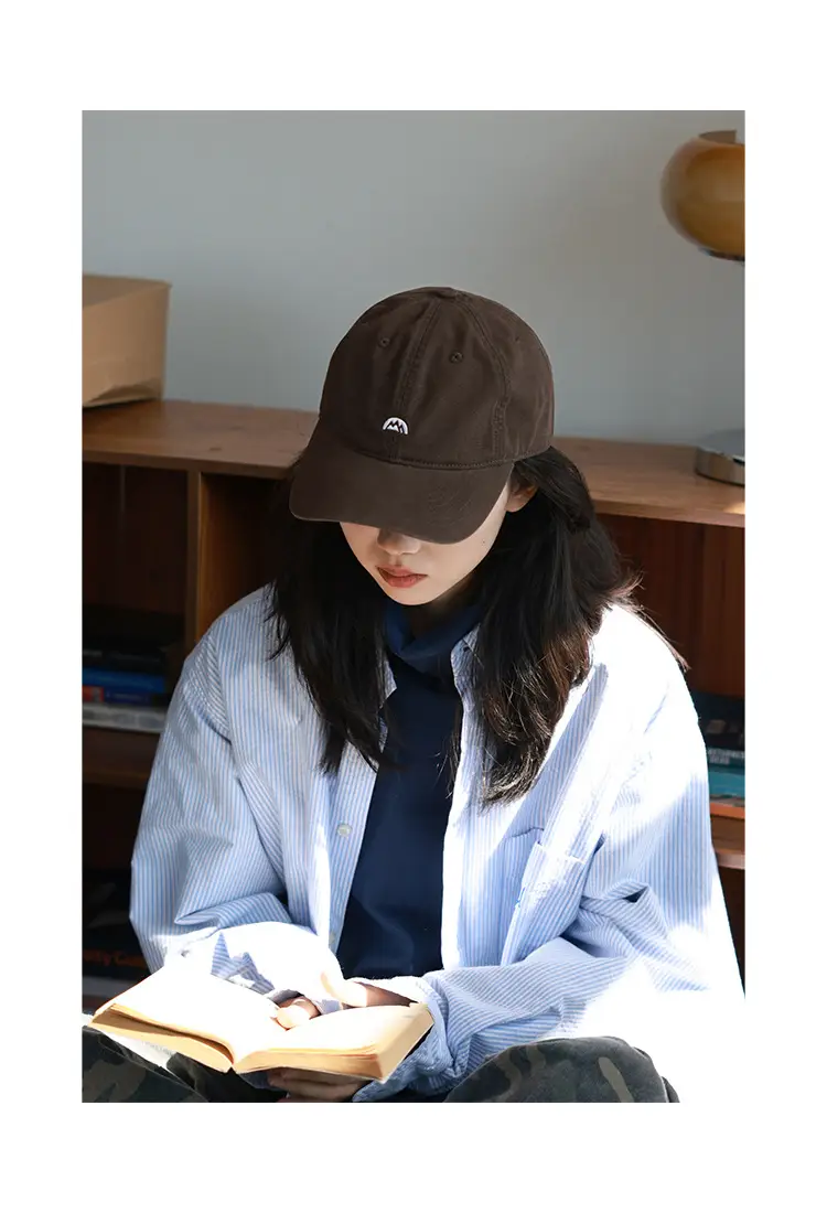Black Japanese Original Baseball Cap for Men Women Summer Sunshade — feature 5