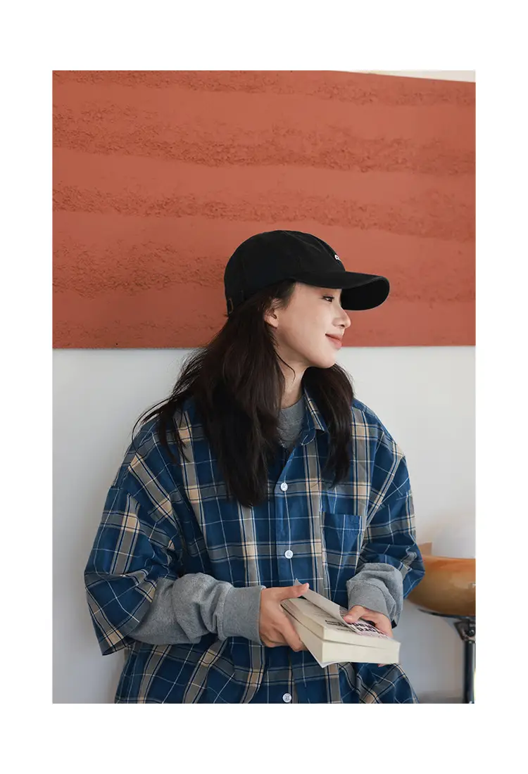 Black Japanese Original Baseball Cap for Men Women Summer Sunshade — feature 7