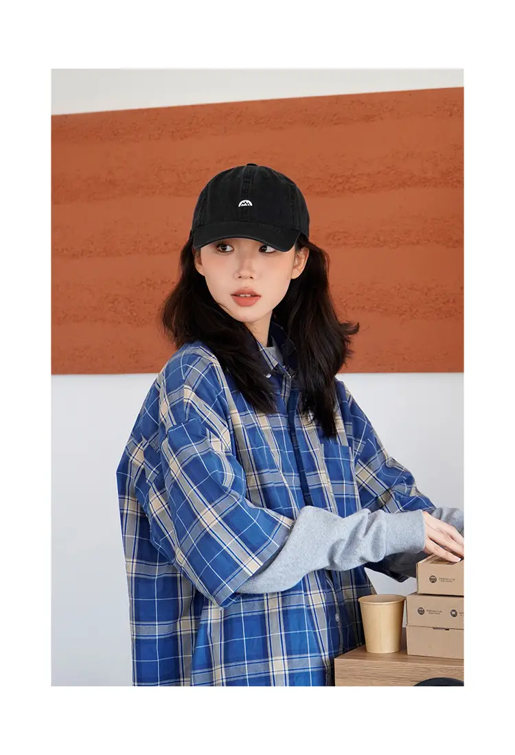 Black Japanese Original Baseball Cap for Men Women Summer Sunshade — feature 9