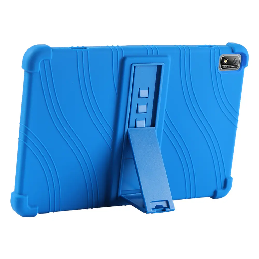 11-inch Blue Drop-Resistant Silicone Tablet Case - Image 4