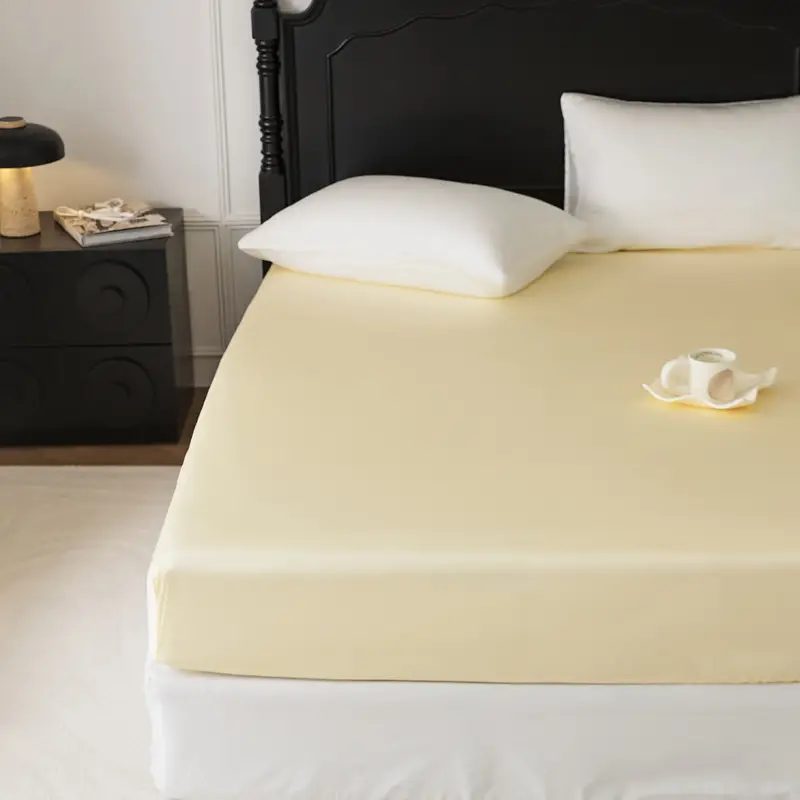 60 Lyocell Tencel Mattress Cover Single Piece Summer Light Luxury Cool Ice Silk Mattress Cover Mattress Cover Protective Cover Single Piece