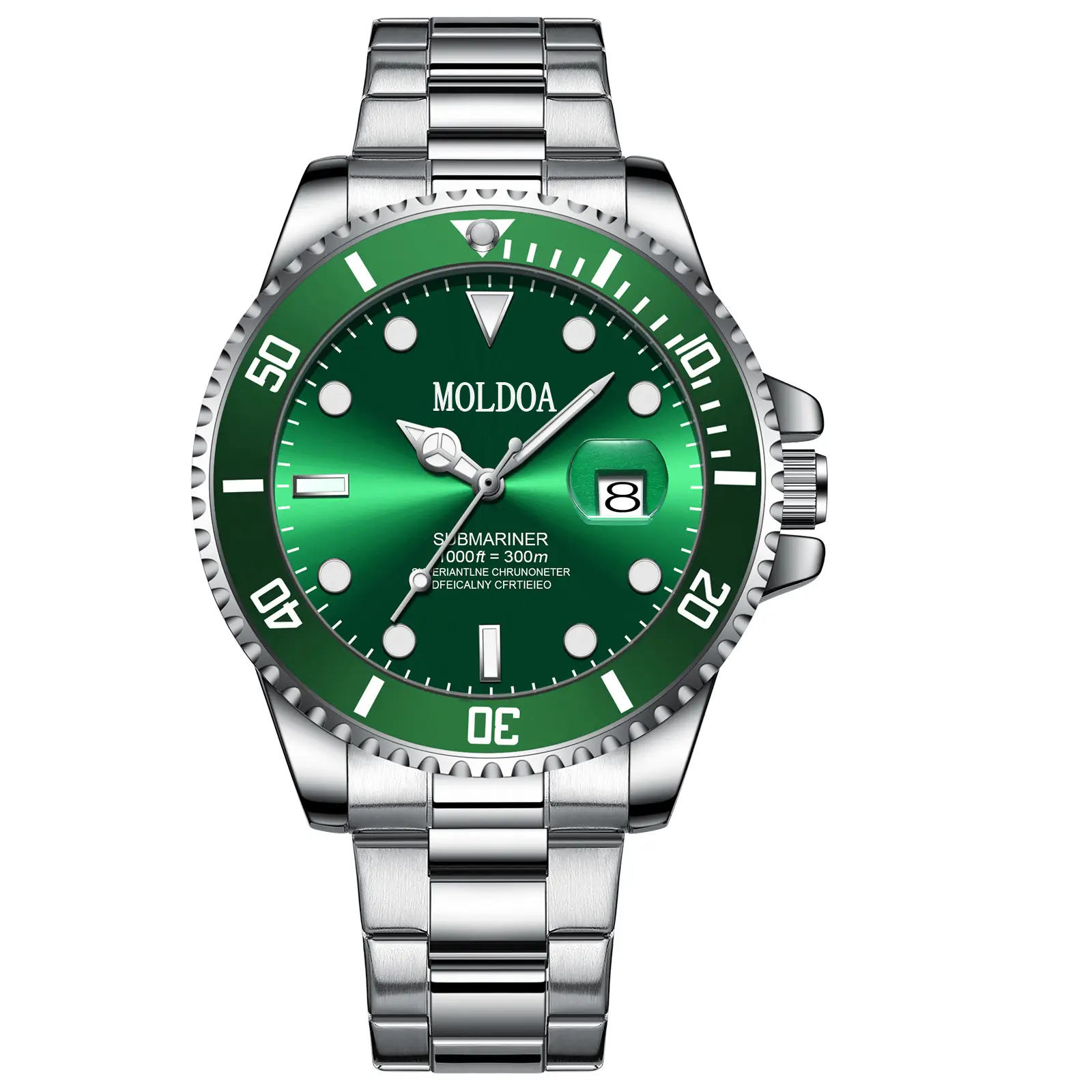 Men's Green Luminous Waterproof Tourbillon Watch - Image 5