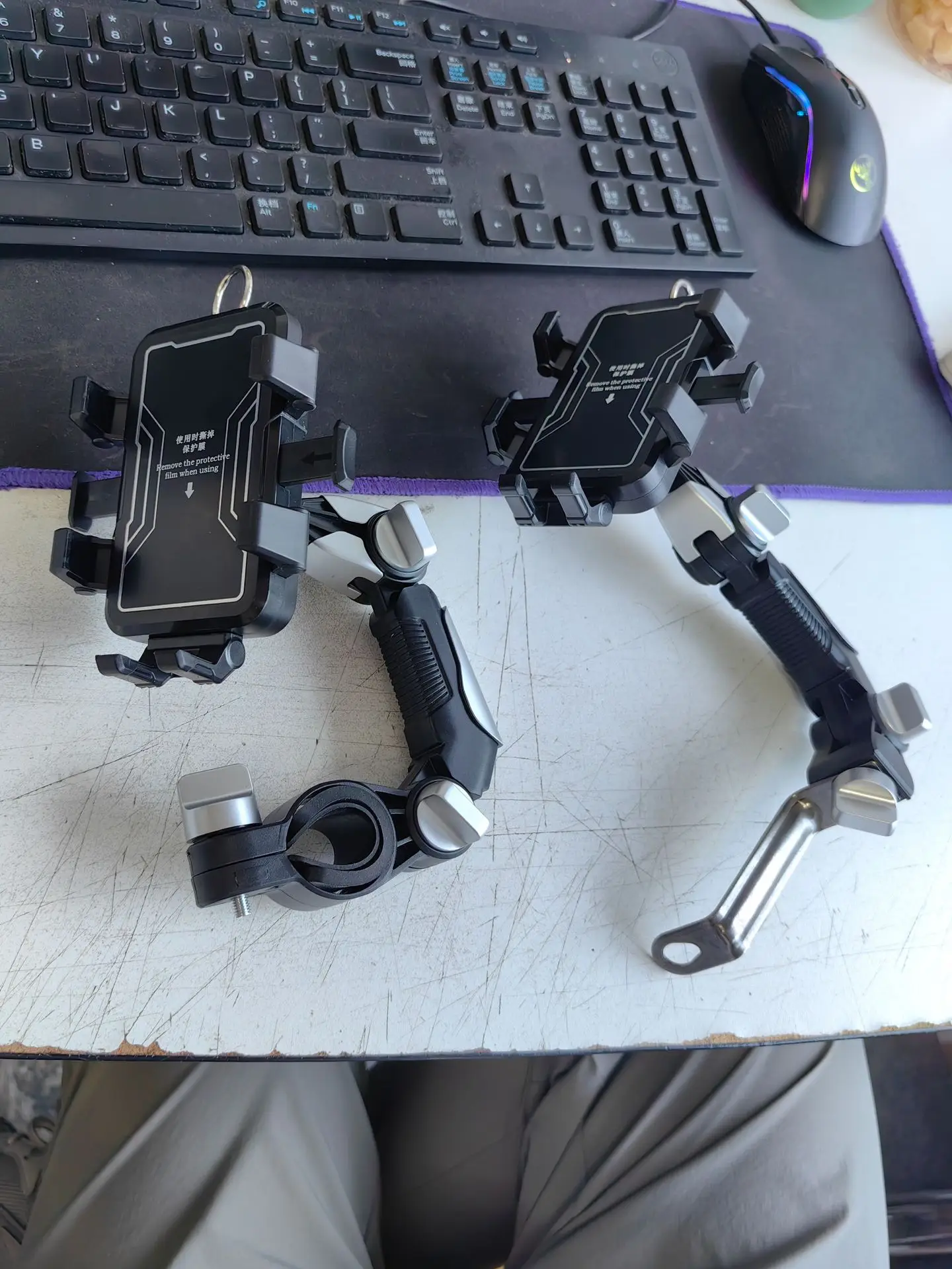 Motorcycle Phone Holder Bracket for Electric Bikes — feature 20
