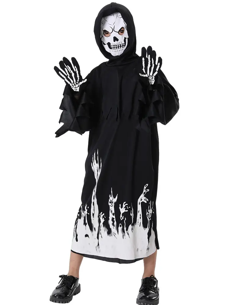 Halloween Scythe Luminous Death Costume - Image 7