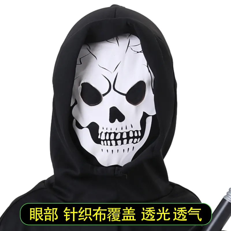 Halloween Scythe Luminous Death Costume — feature 3