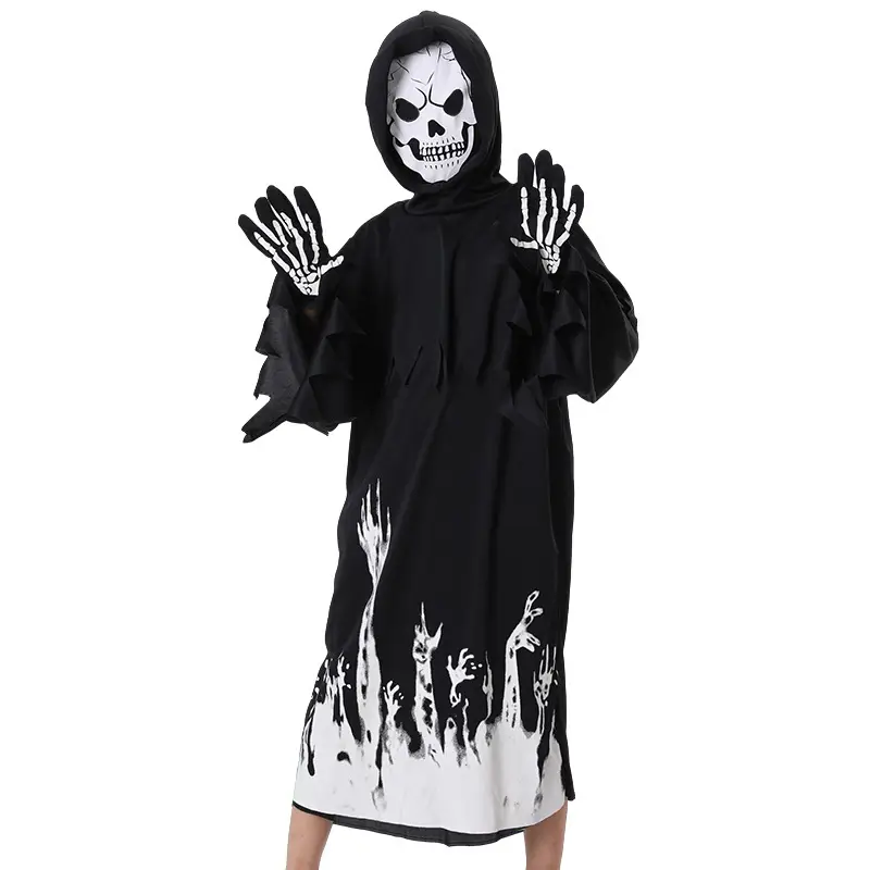 Halloween Scythe Luminous Death Costume — feature 4