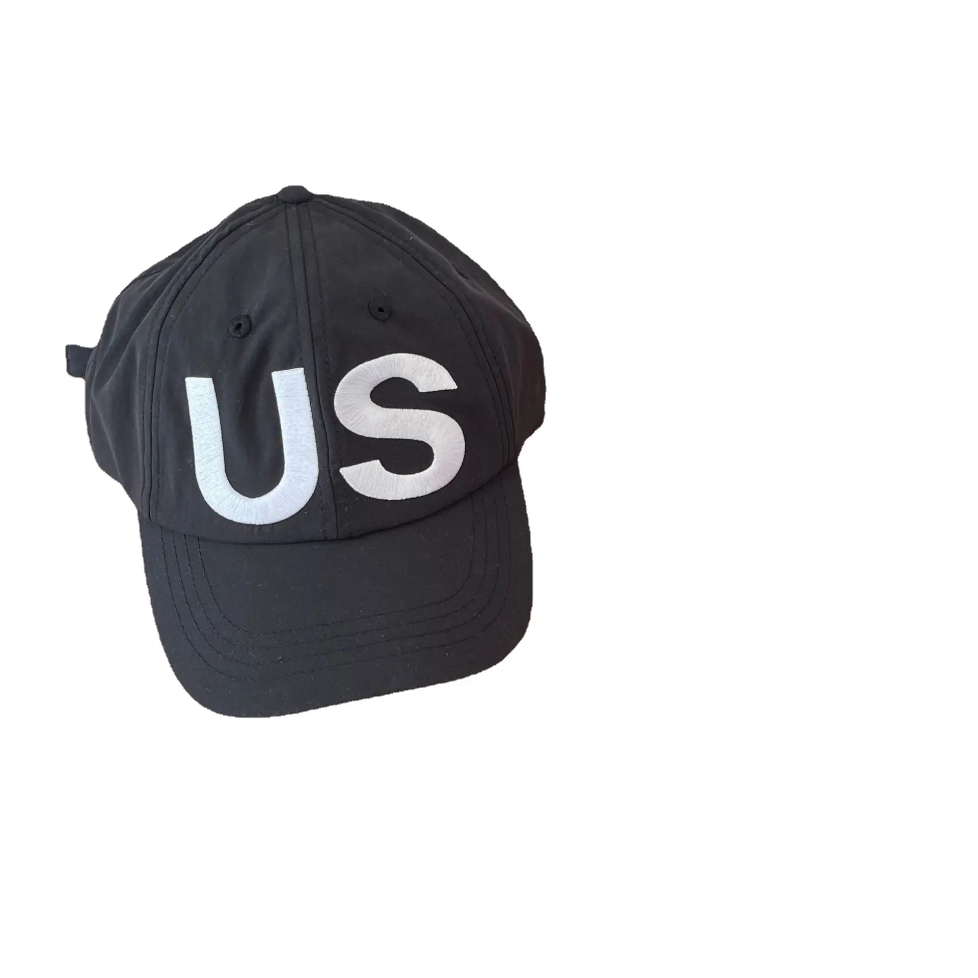 Women's White US Letter Baseball Cap - Image 6