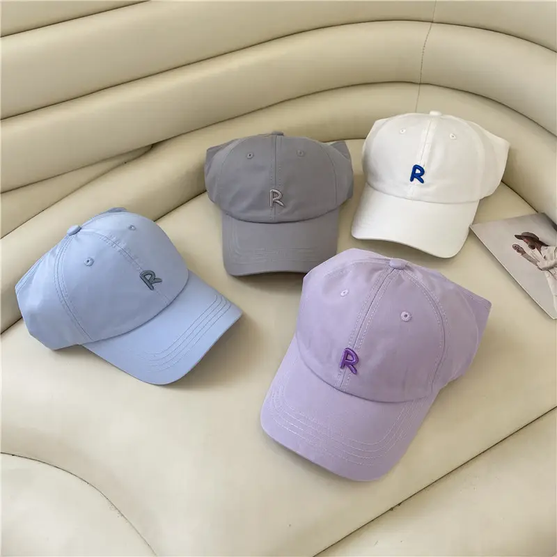 Girls R-Branded Baseball Caps Summer Lightweight Breathable - Image 10