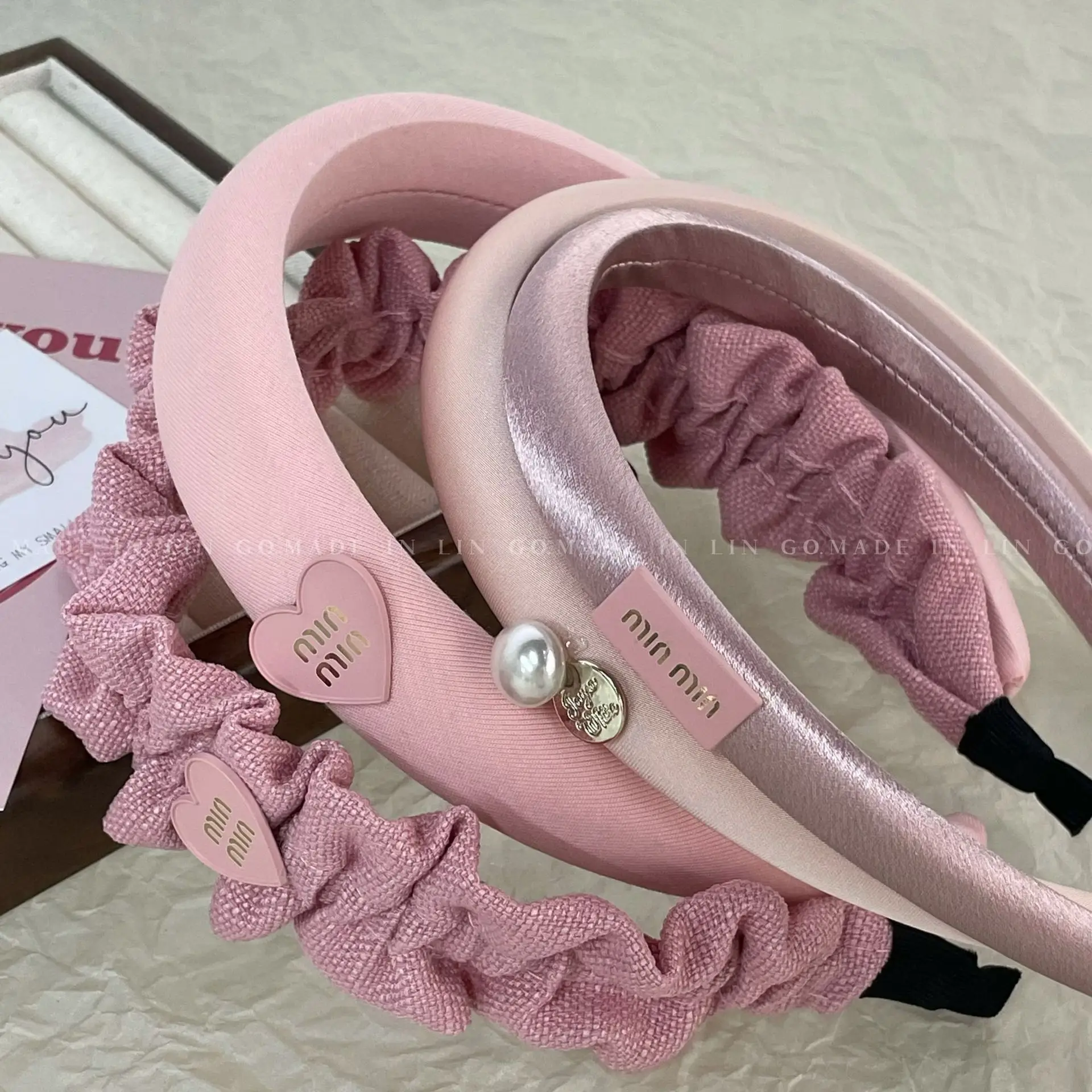 Red Waffle Headband for Women High End Face Wash - Image 57