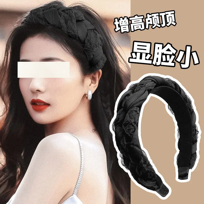 Red Waffle Headband for Women High End Face Wash — feature 10