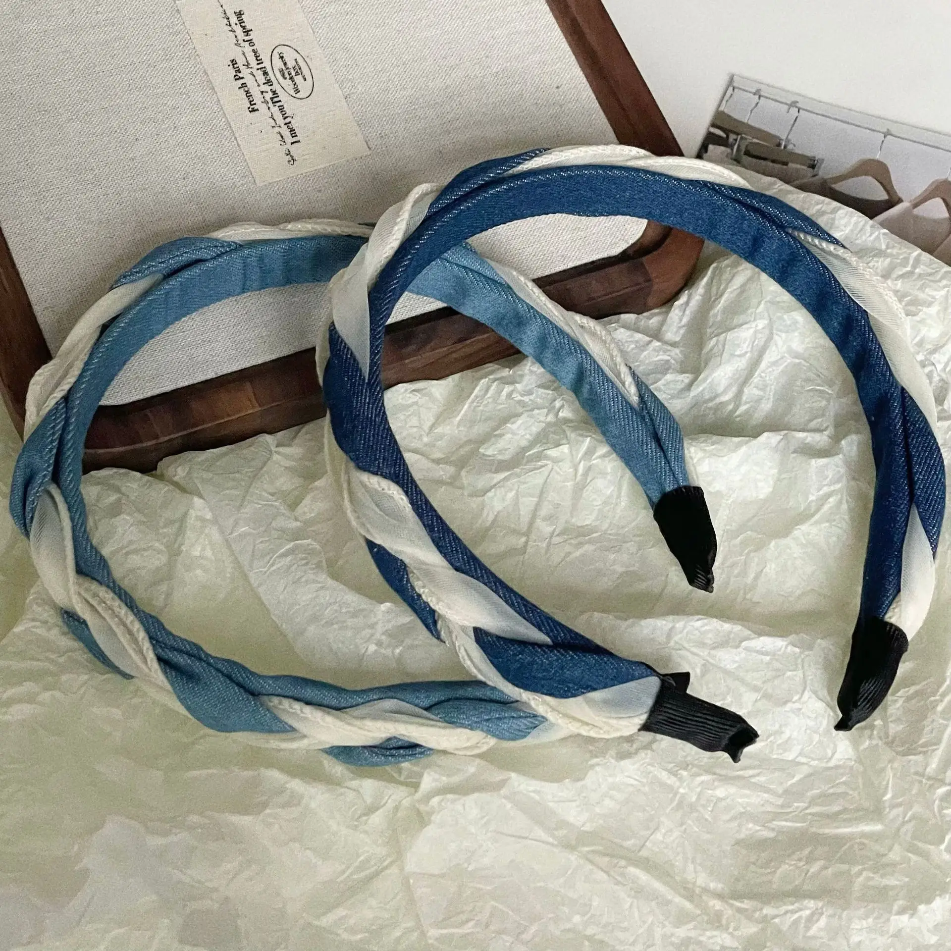 Red Waffle Headband for Women High End Face Wash — feature 9