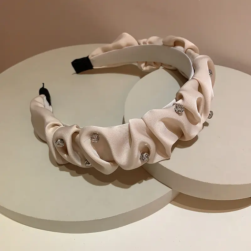 Champagne-sawtooth headband