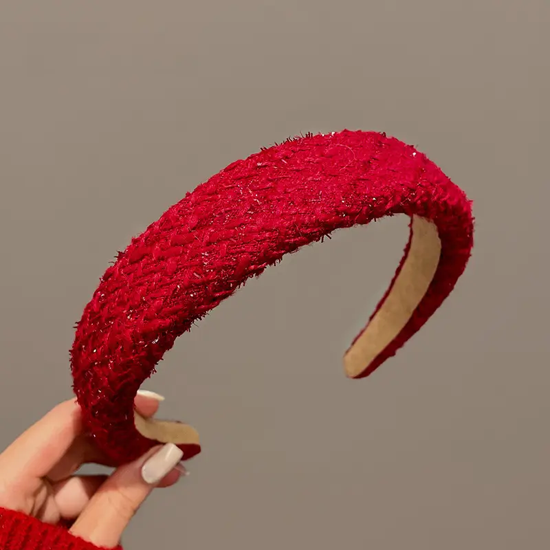 Red Waffle Headband for Women High End Face Wash - Image 46