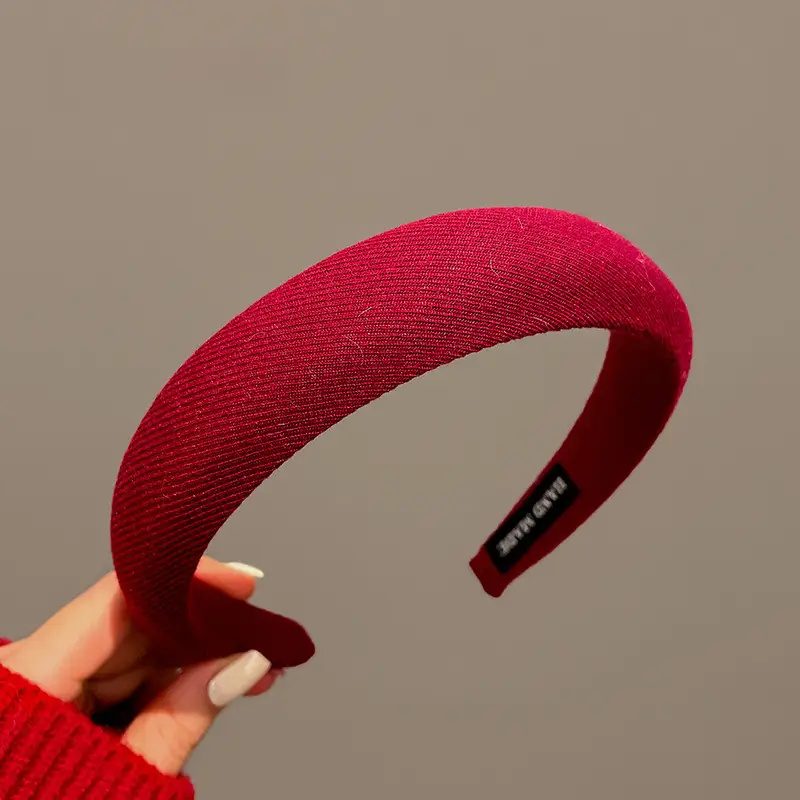 Red Waffle Headband for Women High End Face Wash - Image 47