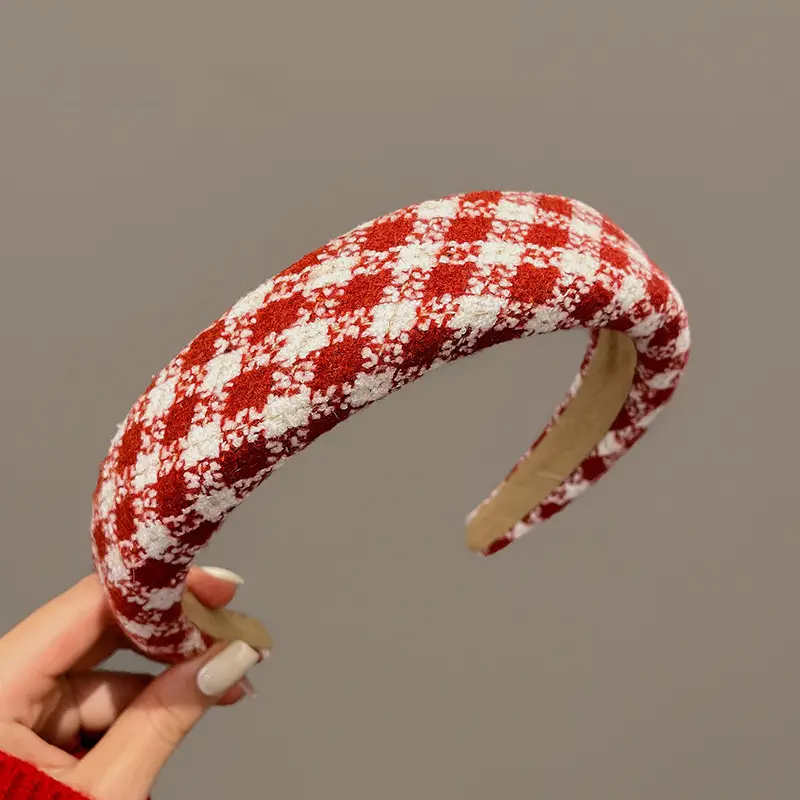 Red Waffle Headband for Women High End Face Wash - Image 48