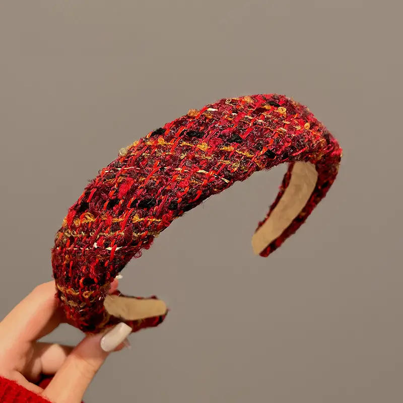 Red Waffle Headband for Women High End Face Wash - Image 49