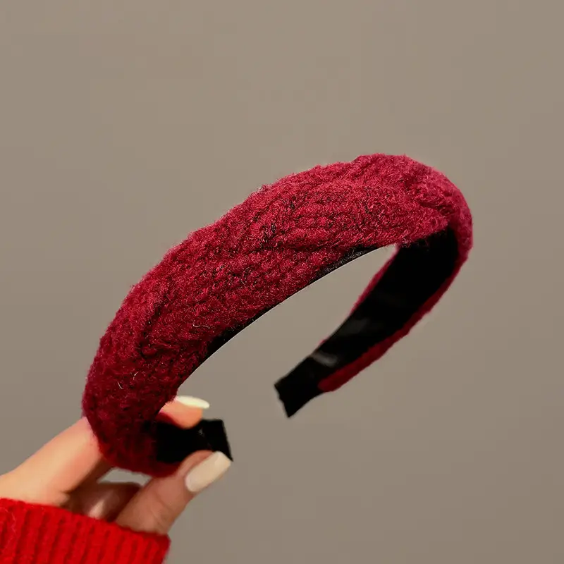 Red Waffle Headband for Women High End Face Wash - Image 50